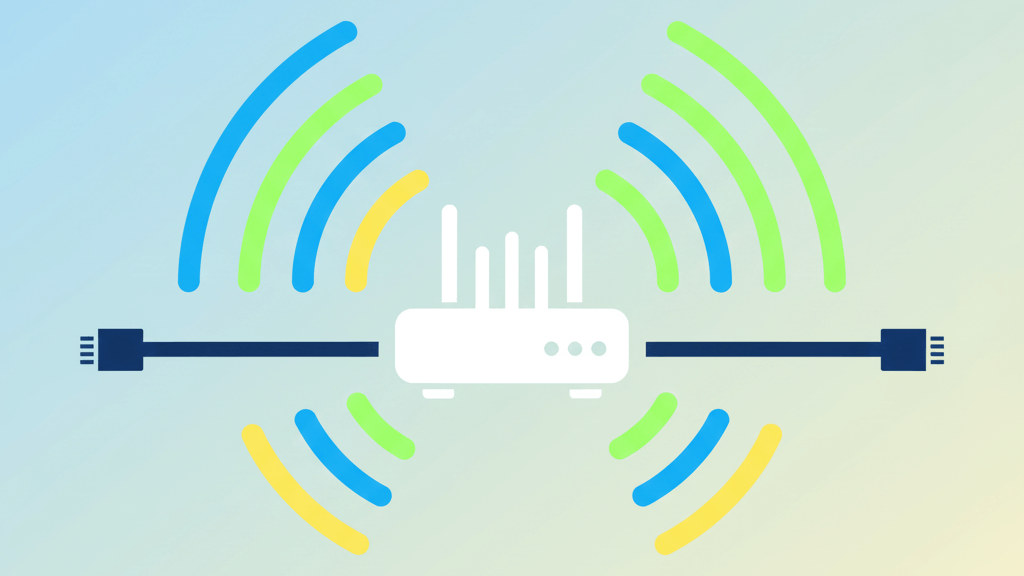 “공유기 업그레이드와 유선 연결을 통한 속도 개선 방법”